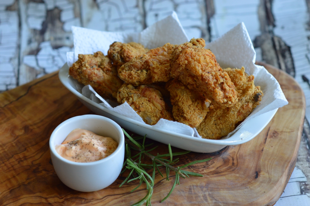 The BEST Keto Fried Chicken EVER.